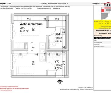 1 Zimmer-Wohnungen in Miete (Baugruppe) - Photo 4