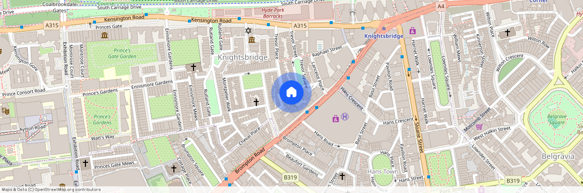 Trevor Square, SW7, Knightsbridge