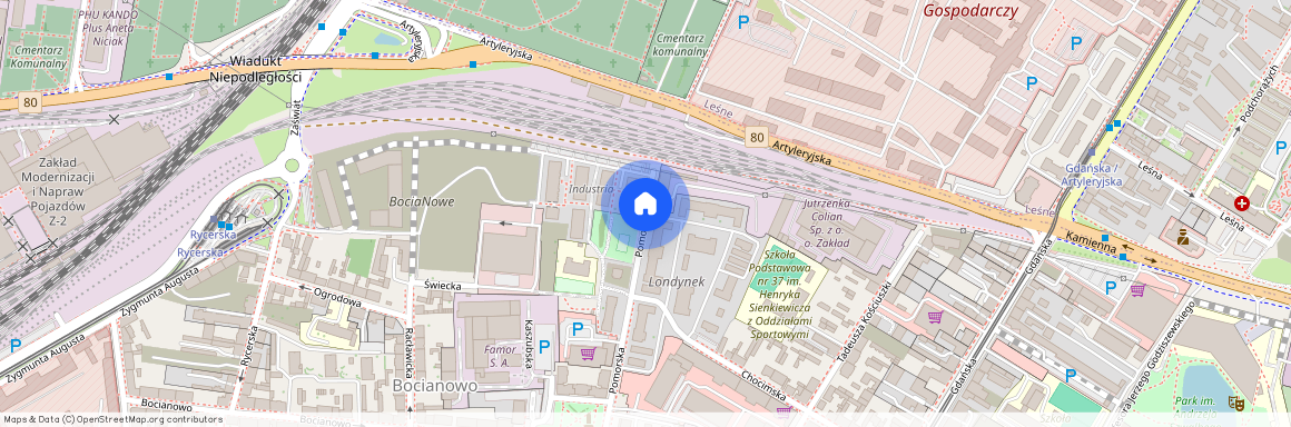 ul. Pomorska, Bocianowo, Bydgoszcz, kujawsko-pomorskie