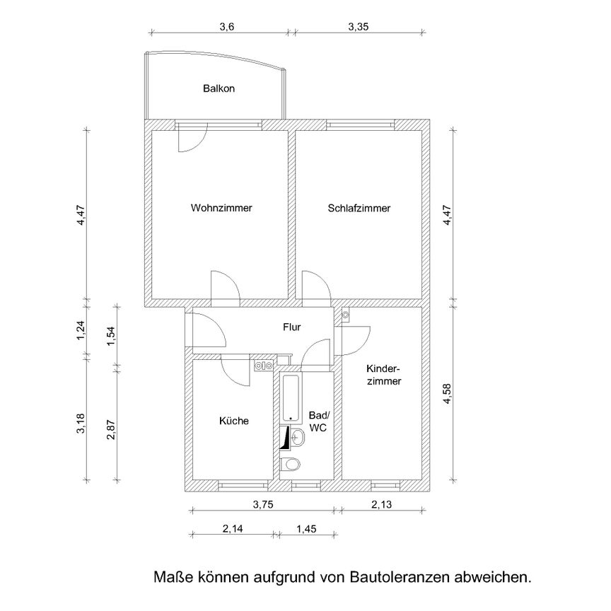 Wohnung Nr. 687/13/12 - Foto 2