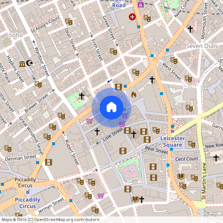 Gerrard Street, Chinatown W1