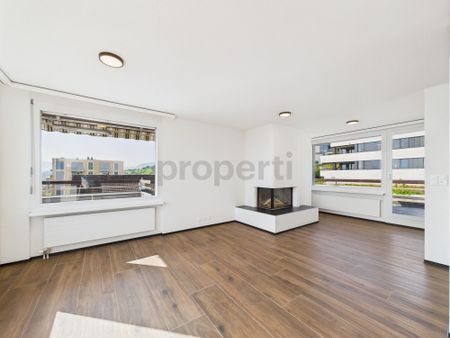 Exklusive 3-Zimmer Attikawohnung mit Aussicht in Wädenswil - Foto 4