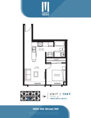 Rent 1800 Apartments in Mission Calgary. — Studio - Photo 1