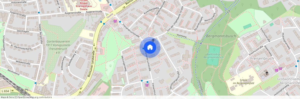 Freisenbruchstraße 25, 45279 Steele / Kray - Essen Freisenbruch