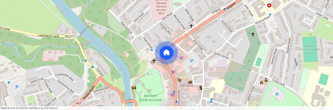 7, Teesdale House, Galgate, Barnard Castle, Durham, DL12 8EZ