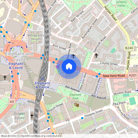 Park Central West, Momento Elephant & Castle