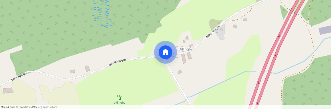 Dillingbyvägen, Norrtälje