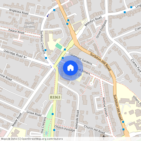 Avenue Elmers, Surbiton KT6