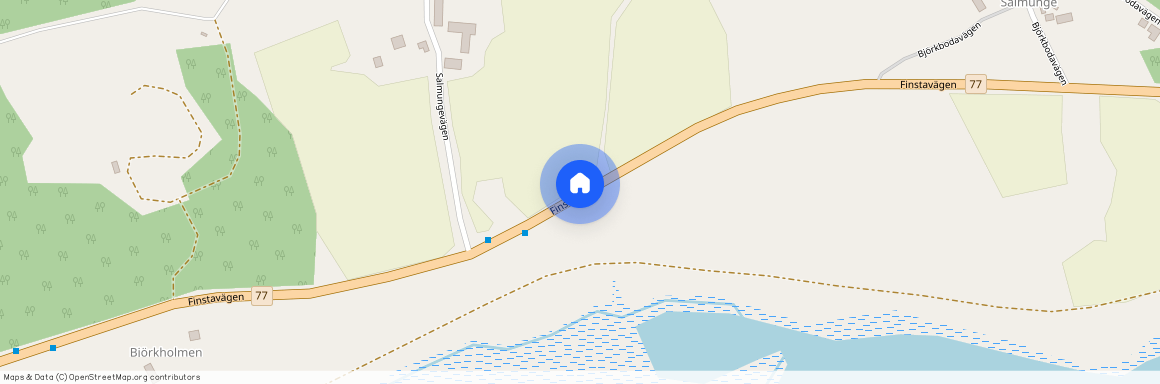 Finstavägen, Rimbo