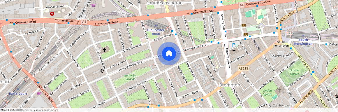 Harrington Gardens, London SW7