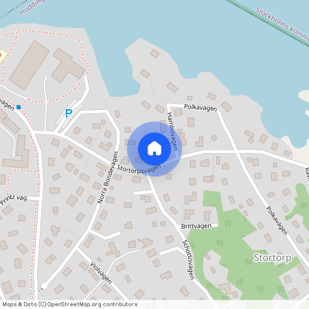 Stortorpsvägen, Trångsund