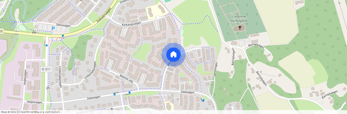 Viktors väg, Lindome