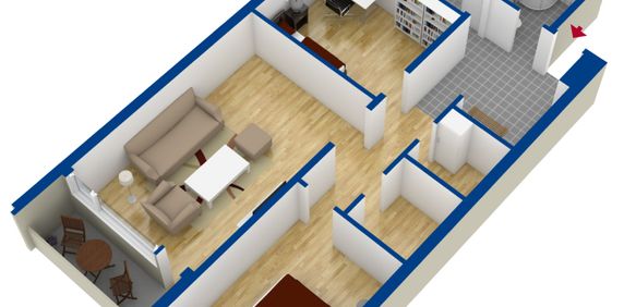 Järnvägsgatan 10 C, Halmstad - Foto 2