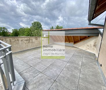 SCHWENHEIM - F2 de 70m² avec terrasse - Photo 1