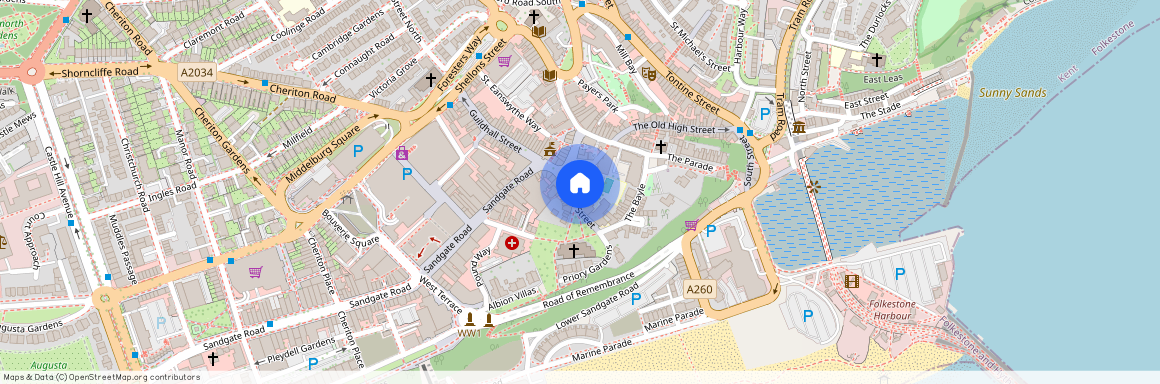 Apartment 1, 11 Church Street, Folkestone, CT20 1SE