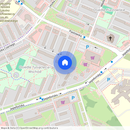 ul. Jagiellońska, Radomsko, radomszczański, łódzkie