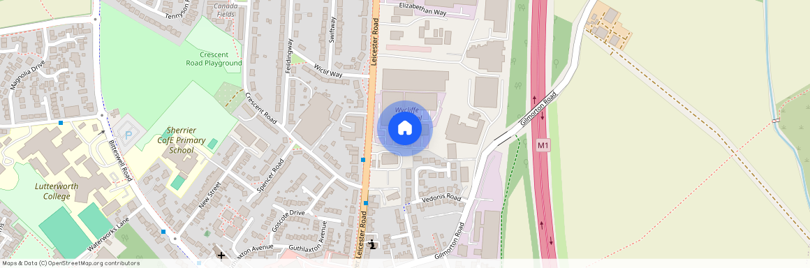 Wycliffe Terrace, Lutterworth, LE17