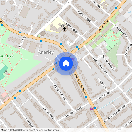 Elmers End Road, Anerley, London, SE20