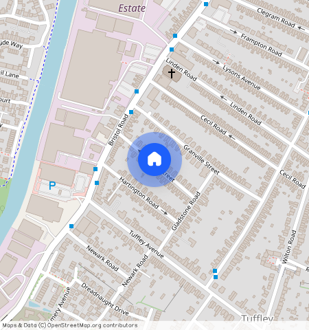 Tudor Street, Gloucester, Gloucestershire, GL1