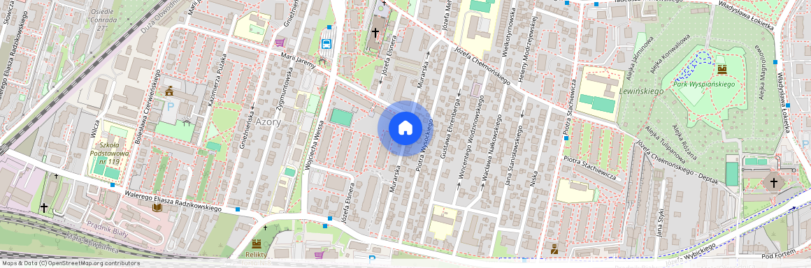 ul. Murarska, Azory, Prądnik Biały, Kraków, małopolskie