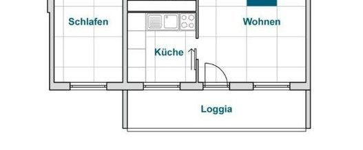Sanierte 2-Zimmer-Wohnung mit Balkon (WBS)! - Photo 1