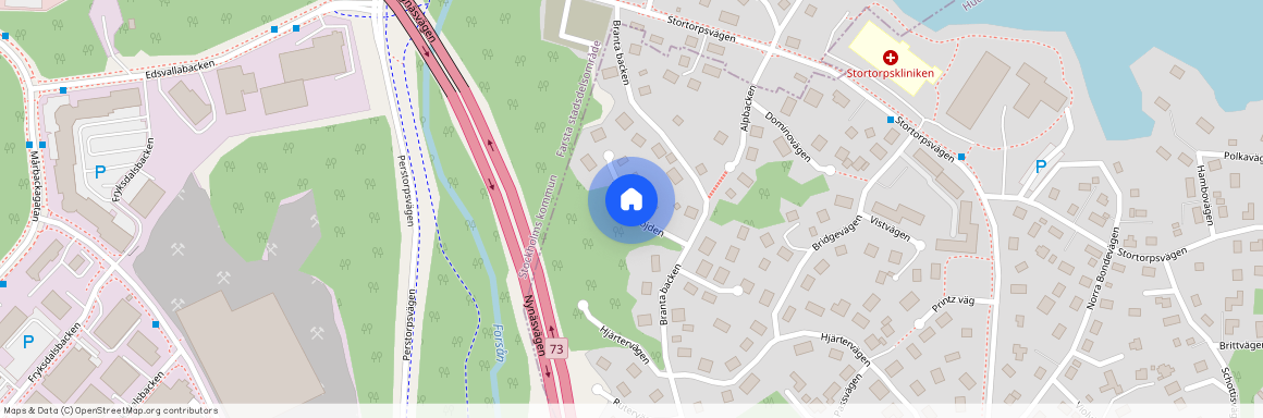 Stortorpshöjden, Trångsund