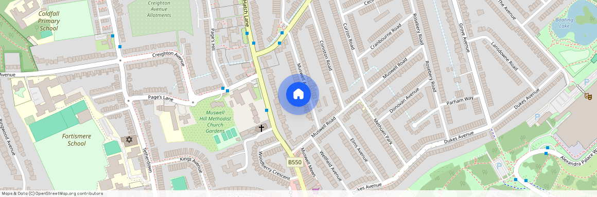 The Close, Muswell Hill, N10, London