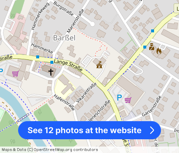 Barßel, teilmöblierte Oberwohnung mit Garage in direkter Hafennähe ... - Photo 1