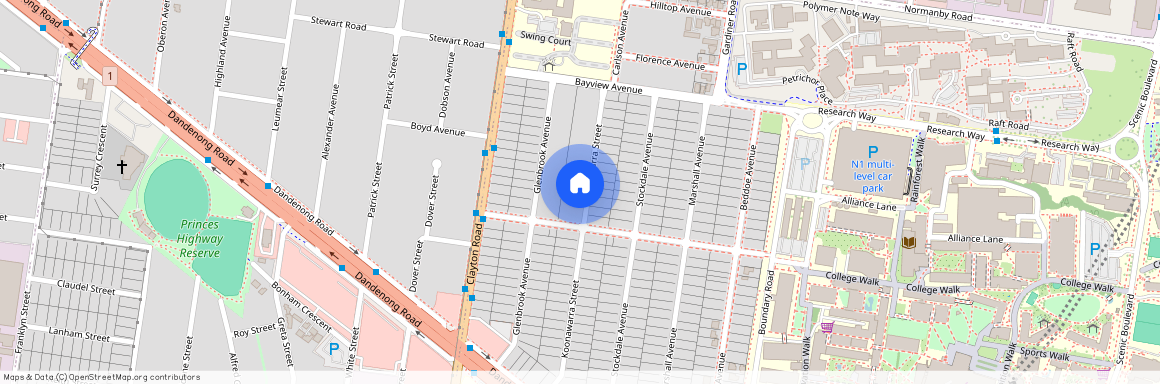 1 & 2/23 Koonawarra Street, Vic 3168, Clayton