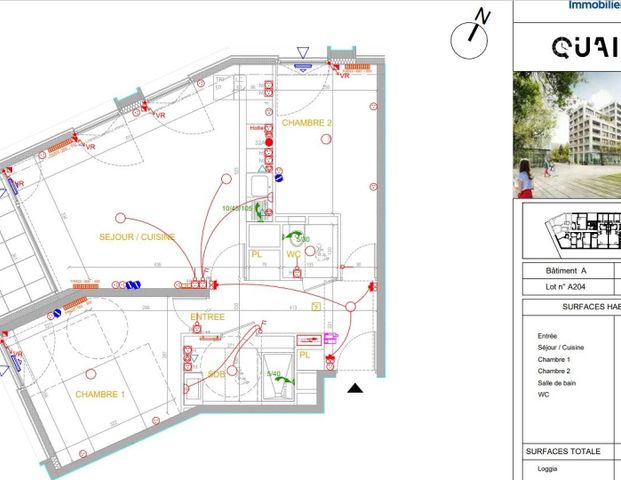 location Appartement T3 DE 63.9m² À ANNEMASSE - Photo 1
