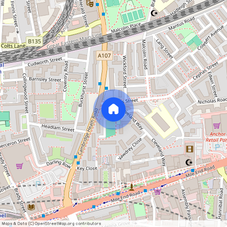 E1, London