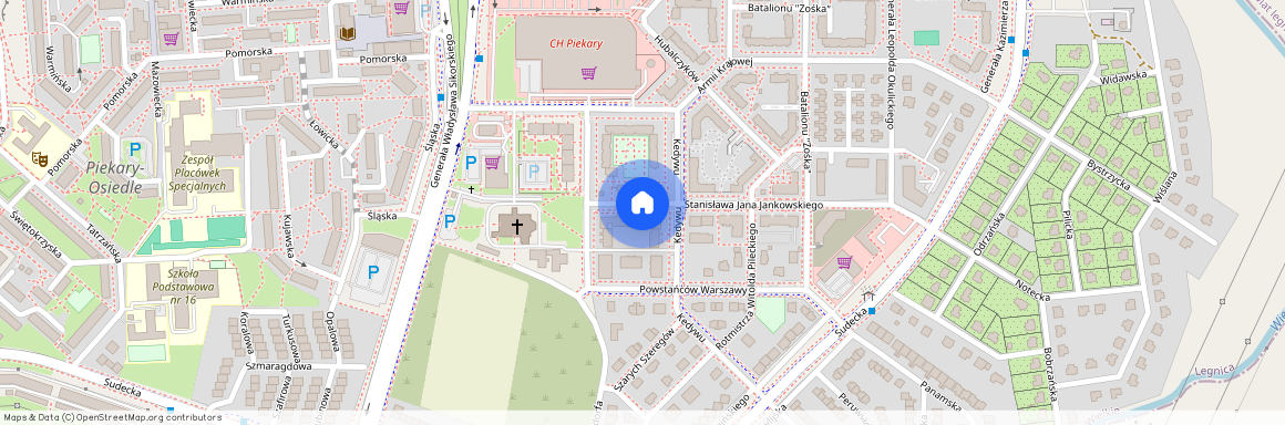 ul. Stanisława Jana Jankowskiego, Legnica, dolnośląskie