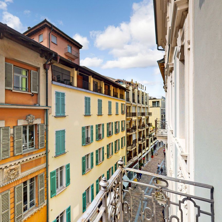 5 locali in stabile d'epoca e di prestigio a Lugano - Foto 1