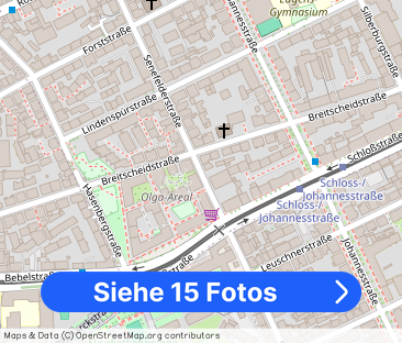 Möblierte 2-Zimmer-Wohnung mit Einbauküche im beliebten Stuttgarter... - Foto 1