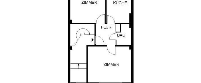 Schöne 2-Zimmer-Wohnung mit Balkon - Foto 1
