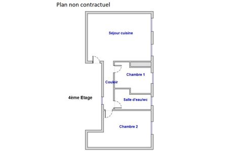 Appartement Paris 3 pièce(s) 71 m2, - Photo 5