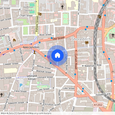 Garden Walk, Shoreditch, London, EC2A 3EW