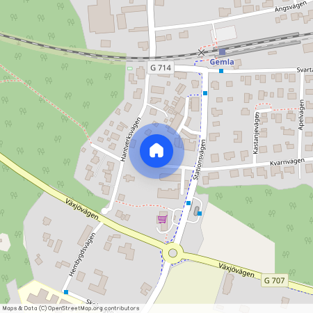 Gemla 1:64, Kronoberg, Växjö, Kvarnvägen 11