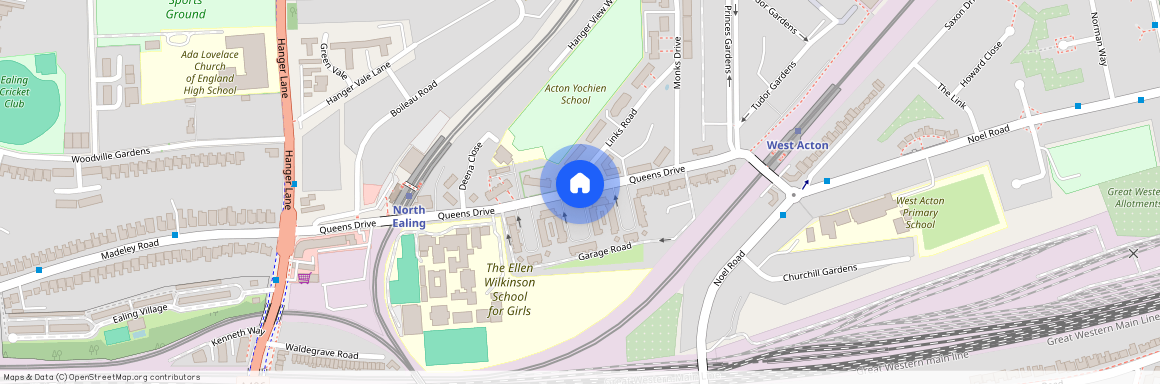 Rutland Court, Queens Drive, West Acton