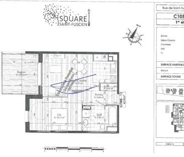 location Appartement T2 DE 42.53m² À AMIENS - Photo 1