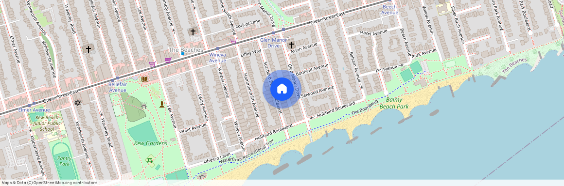 39 Scarboro Beach Boulevard Unit# Main, Toronto