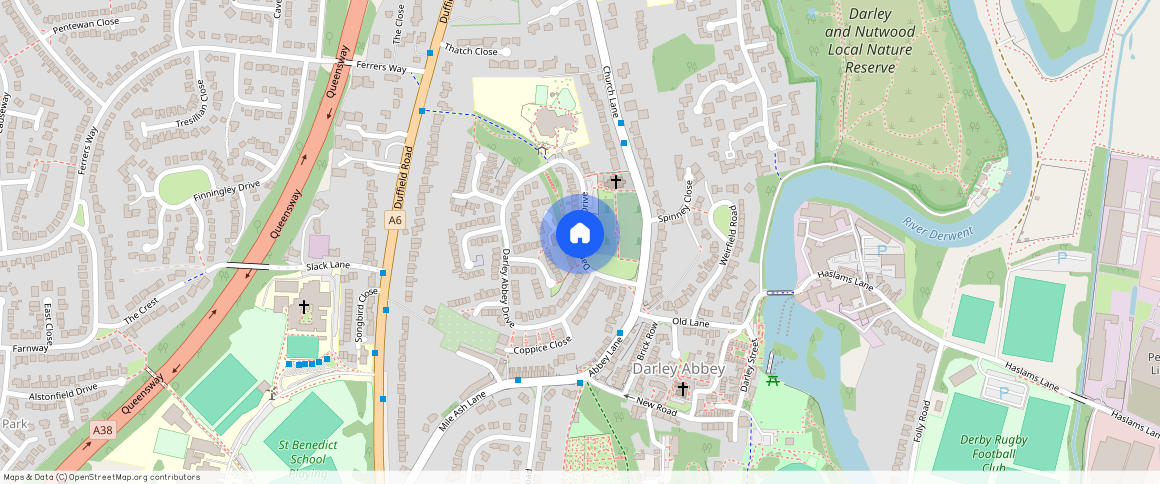 Darley Abbey Drive, Darley Abbery, Derby