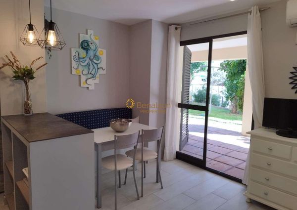 MID-SEASON. FOR RENT FROM 1.9.2024-30.06.2025 NICE APARTMENT IN LA CARIHUELA (TORREMOLINOS)