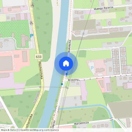 ul. Białołęcka, Brzeziny, Białołęka, Warszawa, mazowieckie