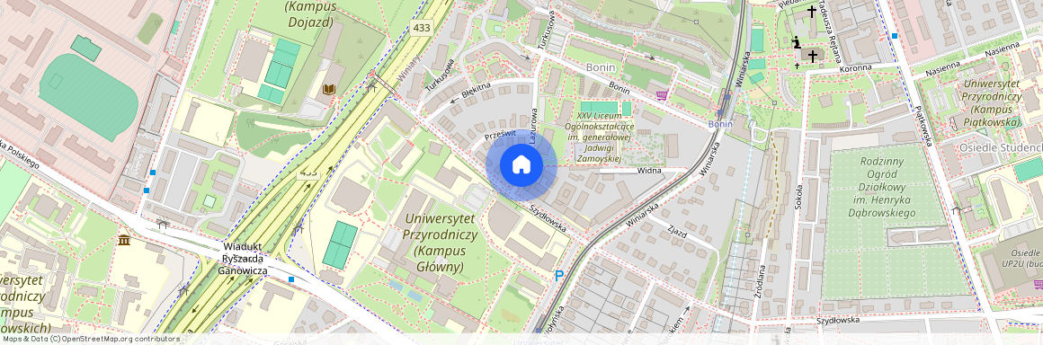 ul. Lazurowa, Winiary, Jeżyce, Poznań, wielkopolskie