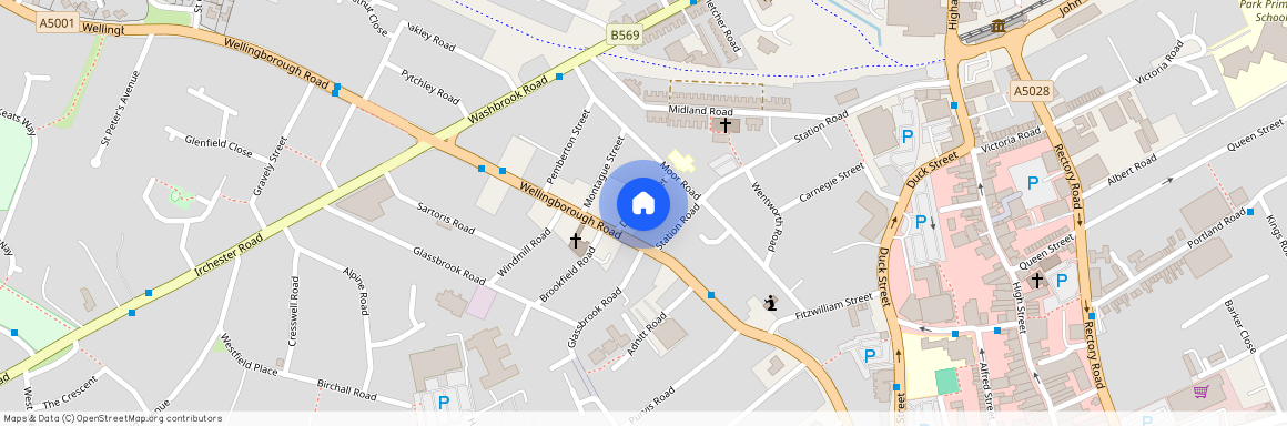 2 Bedroom Maisonette to Rent in Dayton Street, Rushden, Northants, NN10