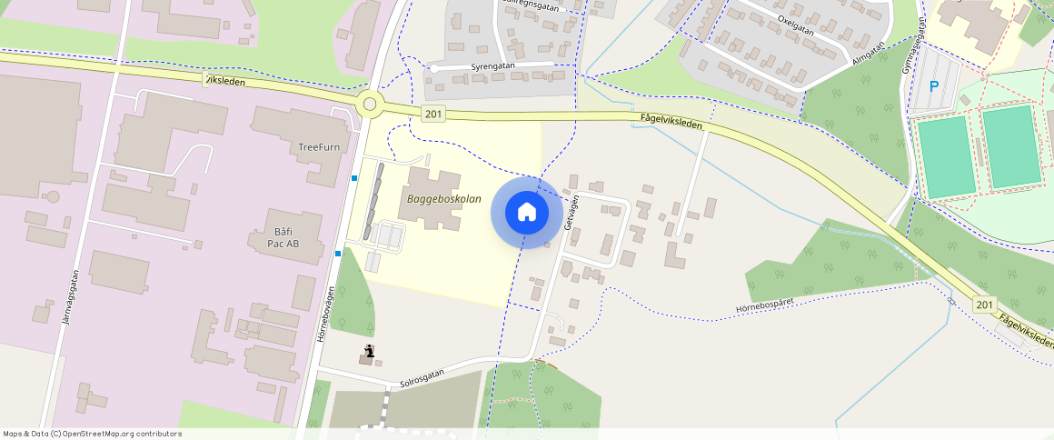 Björnbärsstigen, Tibro