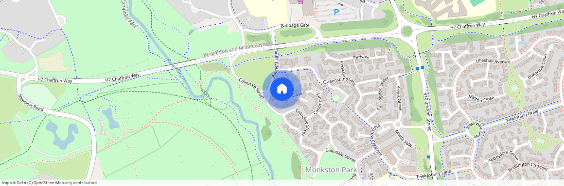 Upminster Close, Monkston Park