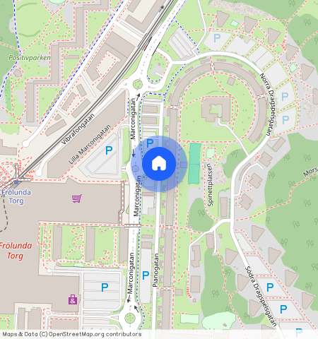 Pianogatan, Västra Frölunda