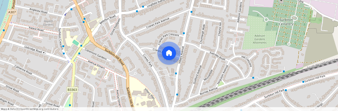 Cranes Drive, Surbiton, KT5 8AL, Surrey